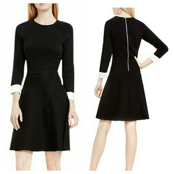Vince Camuto Dresses & Skirts - Vince Camuto Fit & flare Sweater Office Dress 2X